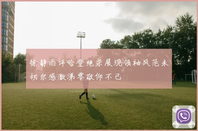 徐静雨评哈登绝杀展现领袖风范米切尔感激涕零敬仰不已